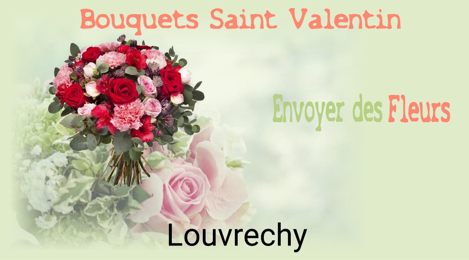 Roses de Saint-Valentin livrées à Louvrechy